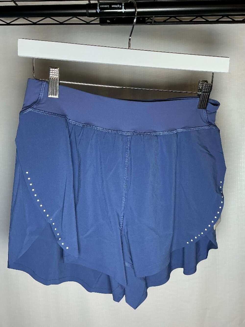 Fast and Free High-Rise Classic-Fit Split Short 3" - Brilliant Blue